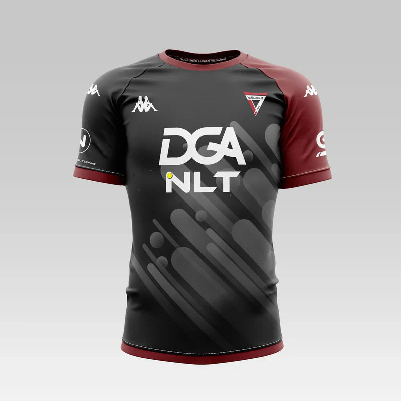 Terza Maglia USD Vanchiglia nera - fronte