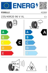 Pirelli scorpion winter 2 235/40r20 xl 96v